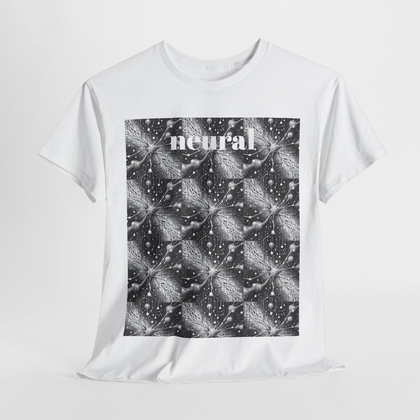 Neural Pattern Box Tee