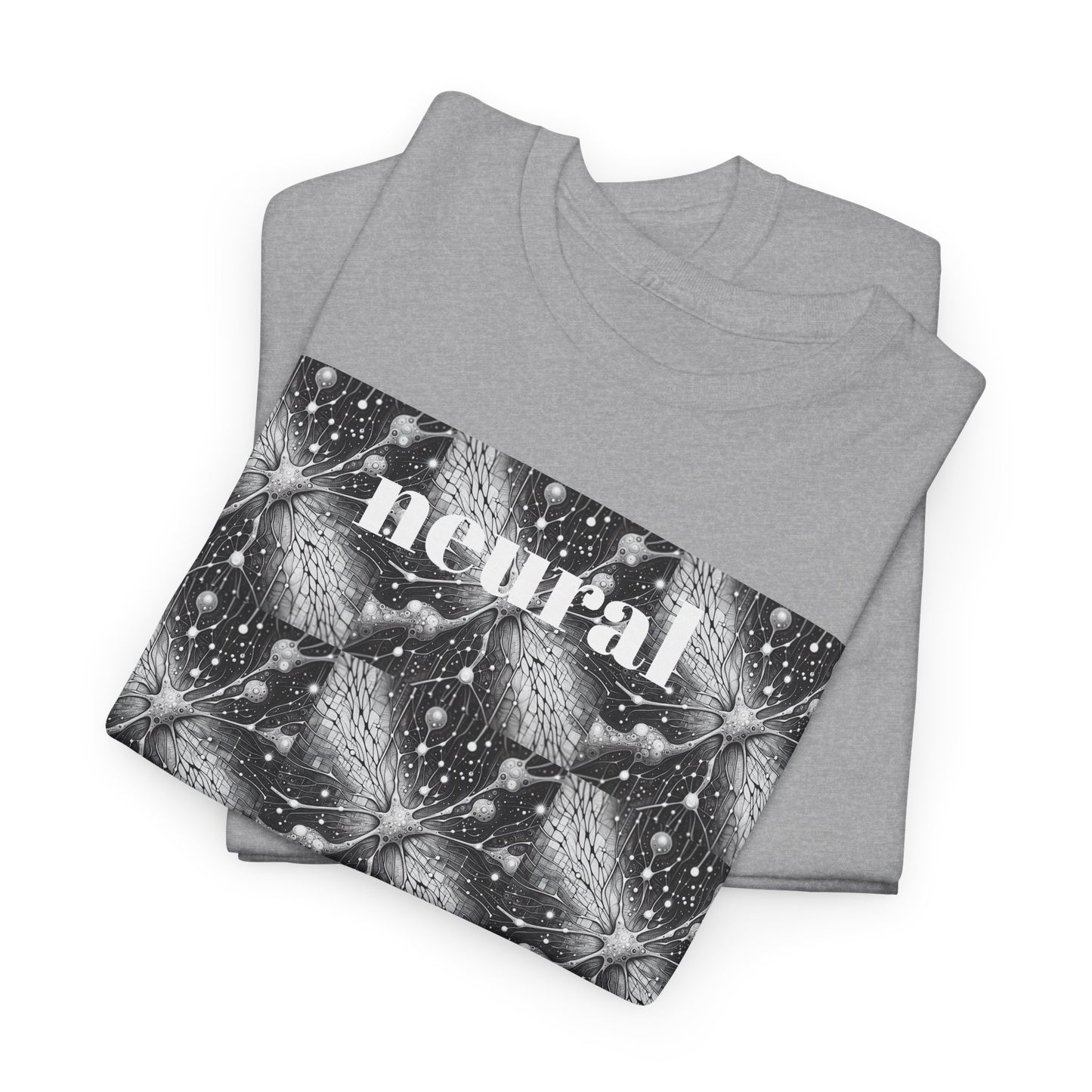 Neural Pattern Box Tee