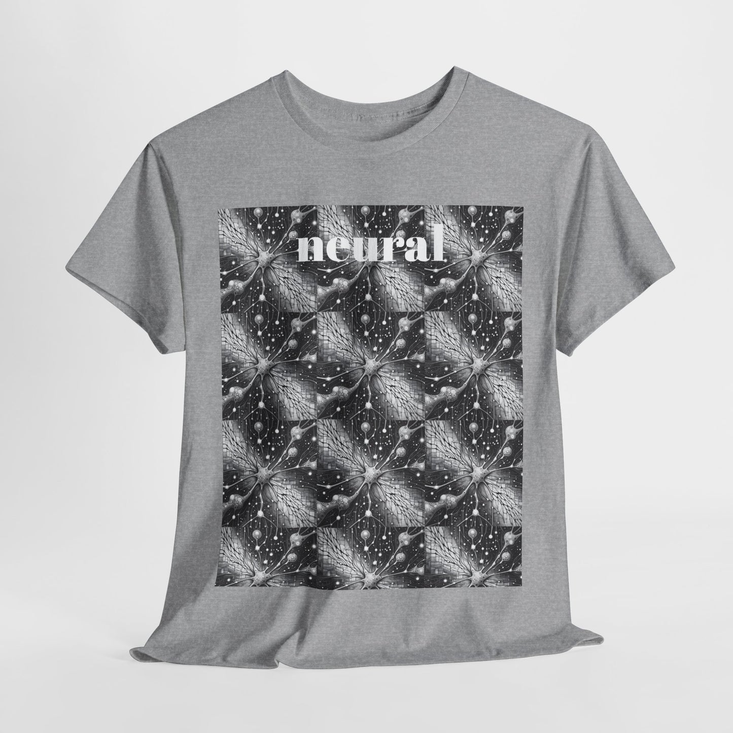 Neural Pattern Box Tee