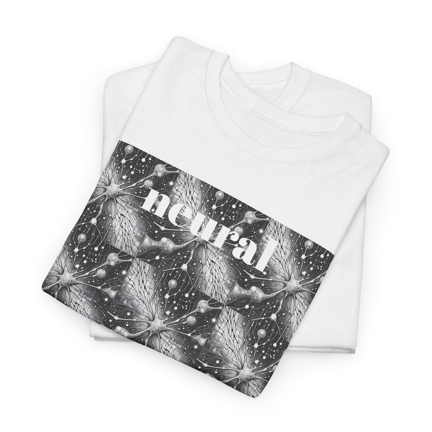 Neural Pattern Box Tee