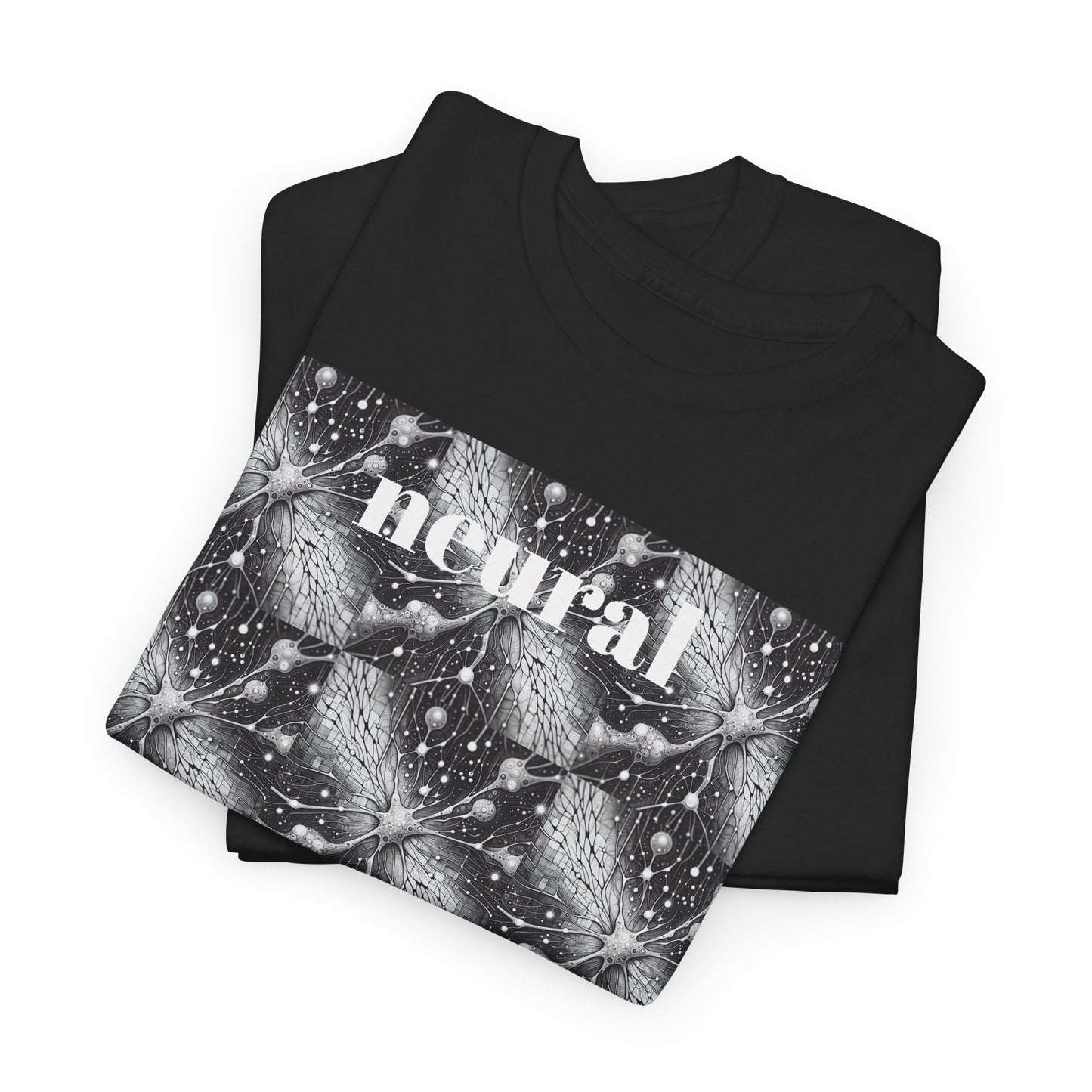 Neural Pattern Box Tee